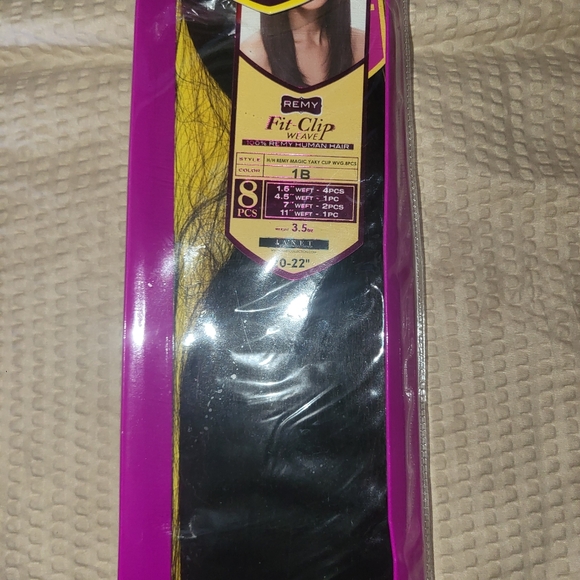 Remy Fit-Clip Human Hair Weave H/H MAGIC YAKY CLIP 20\